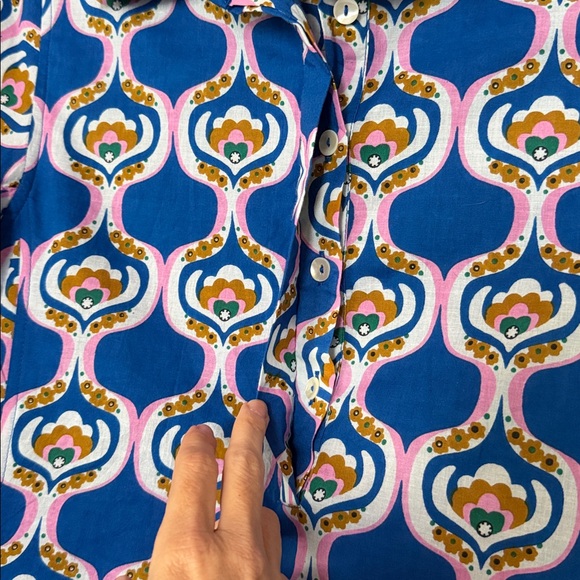 Ro’s Garden Chloe Mini Shirt Dress - Picture 5 of 6